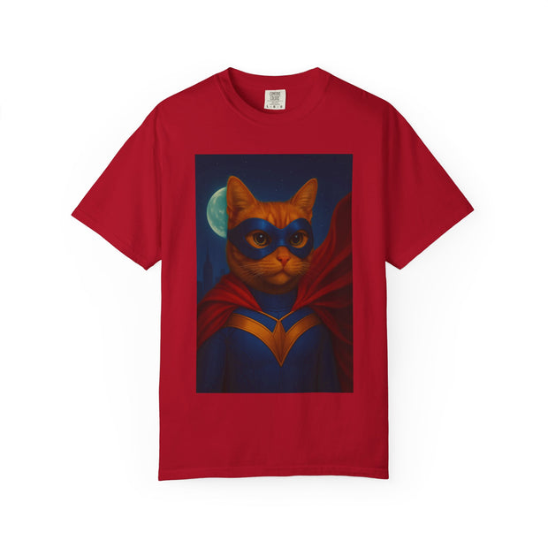 Superhero Orange Cat Unisex T-shirt