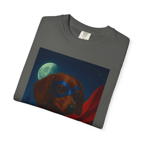 Superhero Dachshund T-shirt