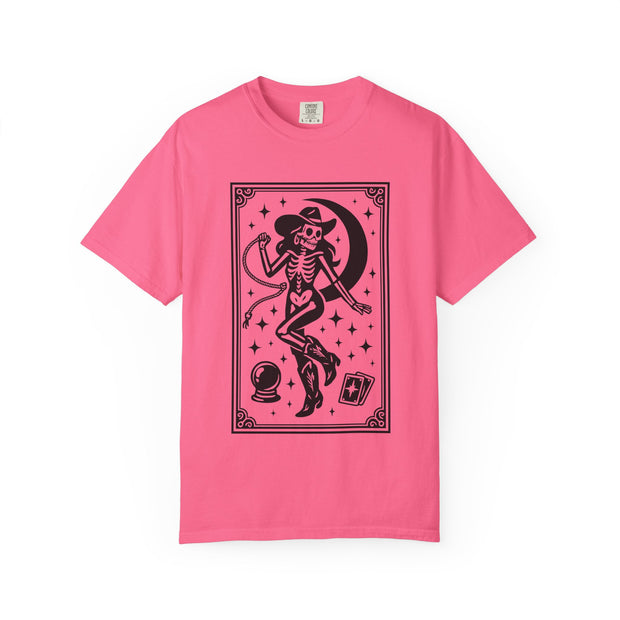 Cowgirl Skeleton Tarot Card Unisex T-Shirt