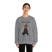'Witch, Please. Too Much Magical To Handle' Wizard Unisex Crewneck Sweatshirt