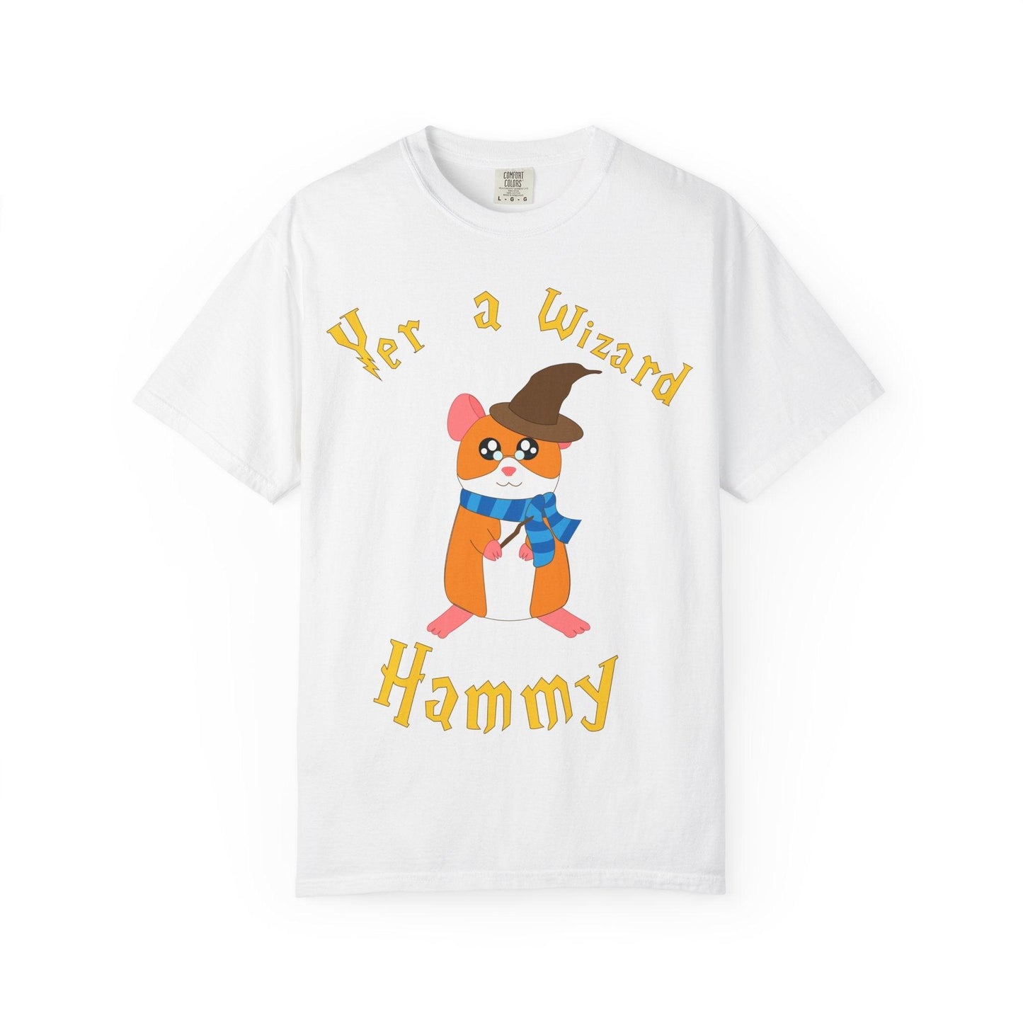 Hammy the Wizard Hamster T-Shirt | Cute Wizard Hamster Illustration