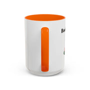 'Books, Coffee, Repeat' Accent Coffee Mug