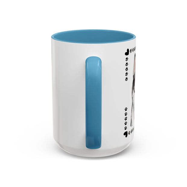 Geeky Good Siberian Husky Accent Coffee Mug