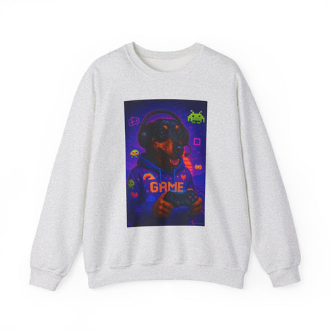 Gaming Dog Crewneck Sweatshirt - Perfect Gift for Gamers, Cozy Unisex Sweatshirt, Video Game Apparel, Animal Lover Gift, Casual Hoodie [...]