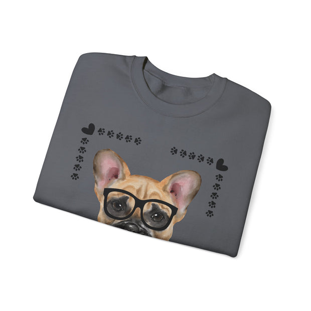 Geeky Good French Bulldog Unisex Sweatshirt