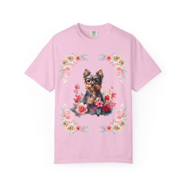 Geeky Goddess Yorkie Unisex T-Shirt