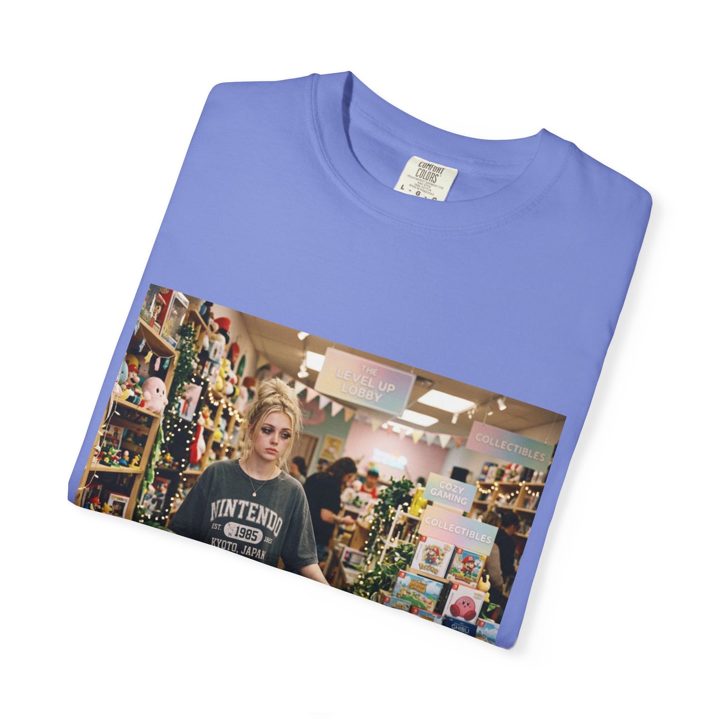 Unwell But Gaming Shirt | Gamer Girl Tee, Cozy Gaming Shirt, Video Game Lover Gift, Caffeine & Side Quests Aesthetic, Oversized Graphic Tee