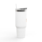 'Espawresso Yourself' French Bulldog Insulated Travel Mug, 40oz