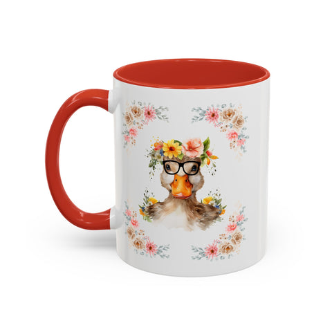 Geeky Goddess Duck Accent Coffee Mug