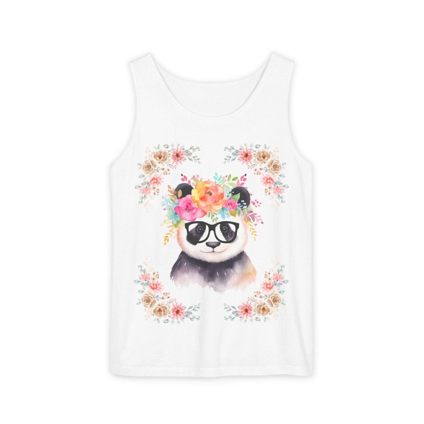 Geeky Goddess Panda Unisex Tank Top