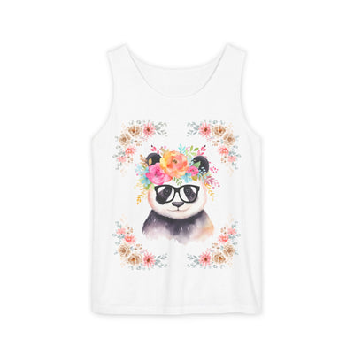 Geeky Goddess Panda Unisex Tank Top
