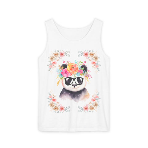 Geeky Goddess Panda Unisex Tank Top