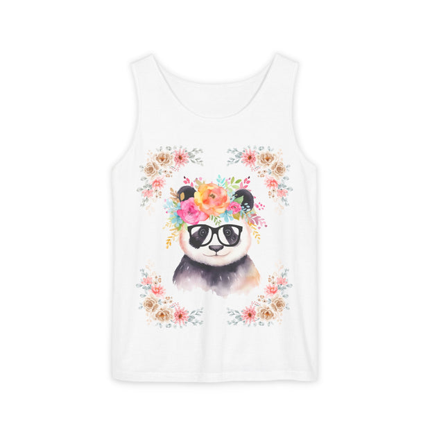 Geeky Goddess Panda Unisex Tank Top