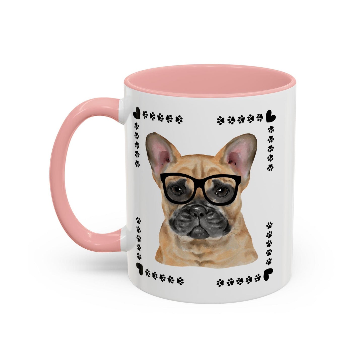Geeky Good Pug Accent Coffee Mug