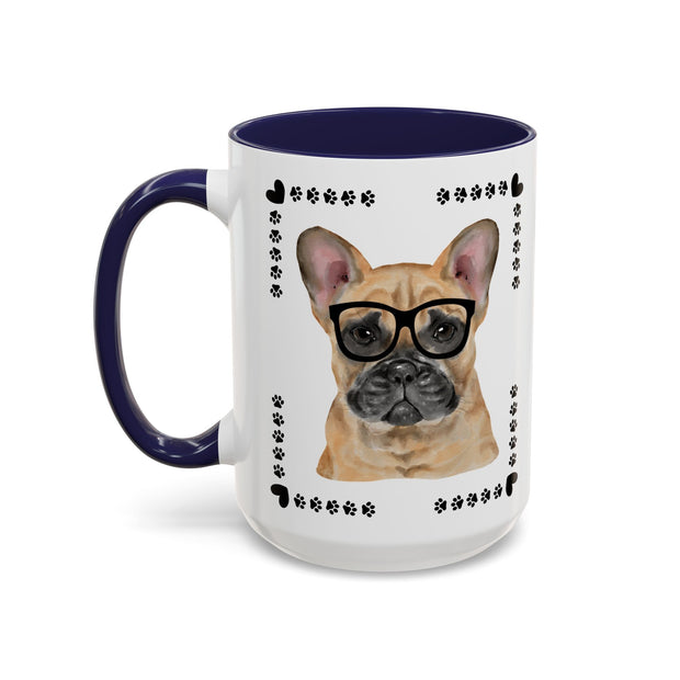 Geeky Good Pug Accent Coffee Mug