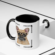 Geeky Good Pug Accent Coffee Mug