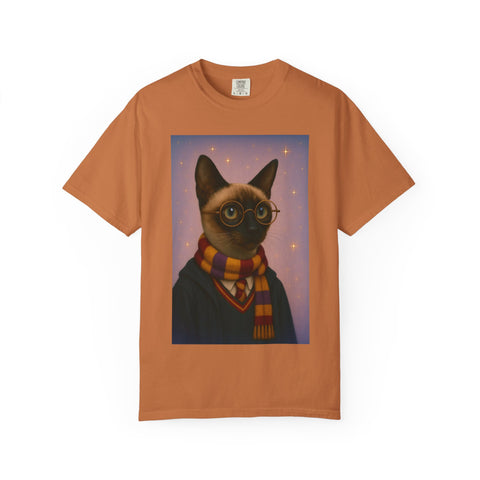 Pawgwarts Siamese Cat Unisex T-Shirt