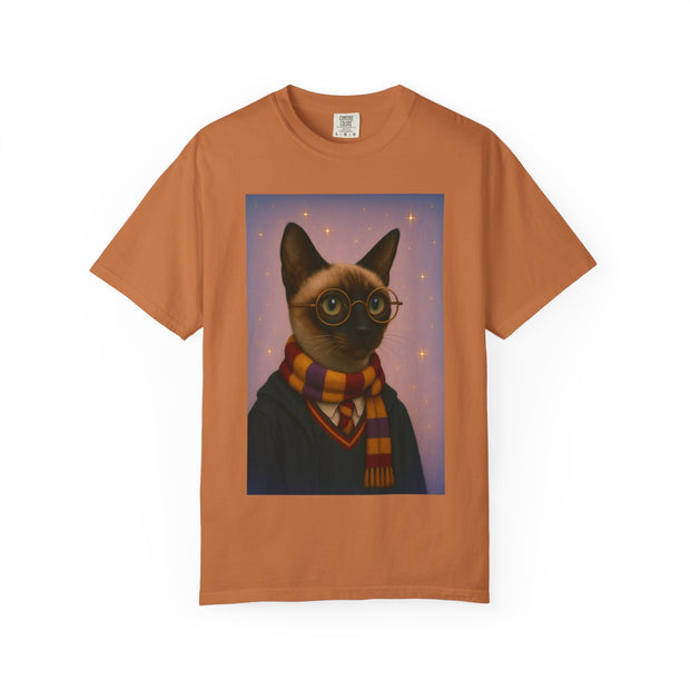 Pawgwarts Siamese Cat Unisex T-Shirt