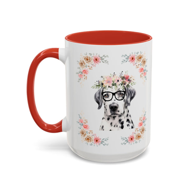 Geeky Goddess Dalmatian Accent Coffee Mug
