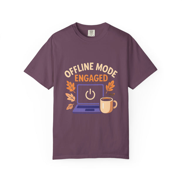 Offline Mode Engaged T-Shirt | Cozy Relaxation Tee, Perfect for Stay-at-Home Days, Unisex Gift for Tech Lovers, Cute Coffee Lover [...]