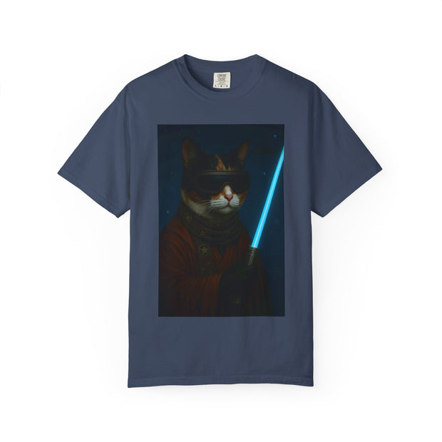Star Paws Tricolored Cat Unisex T-Shirt