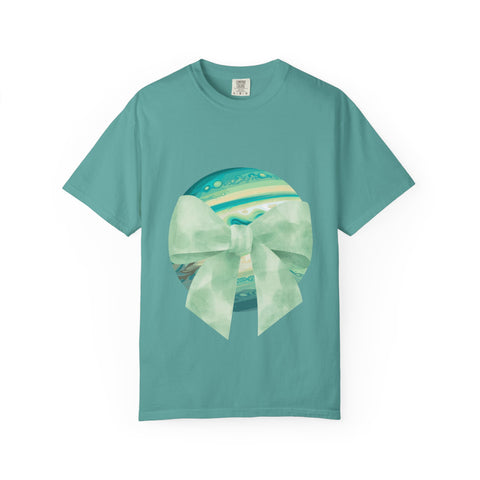 Green Planet Wrapped In A Bow Unisex T-Shirt