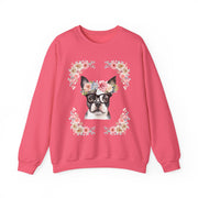 Geeky Goddess French Bulldog Unisex Crewneck Sweatshirt
