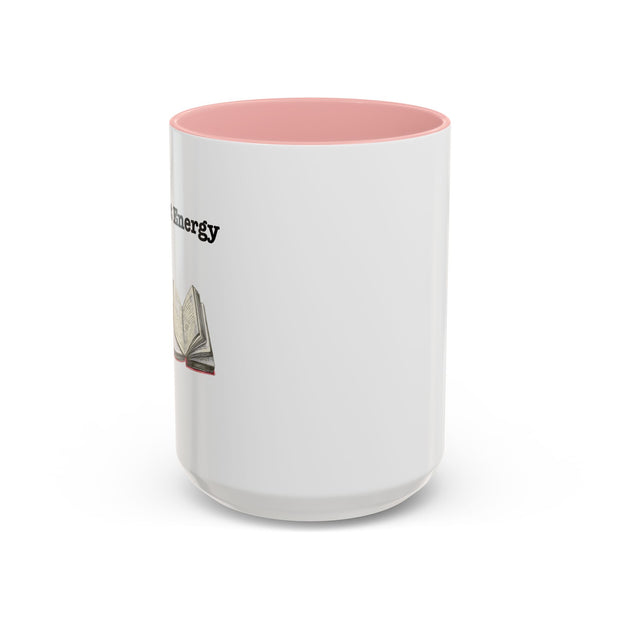 'Plot Twist Energy' Accent Coffee Mug