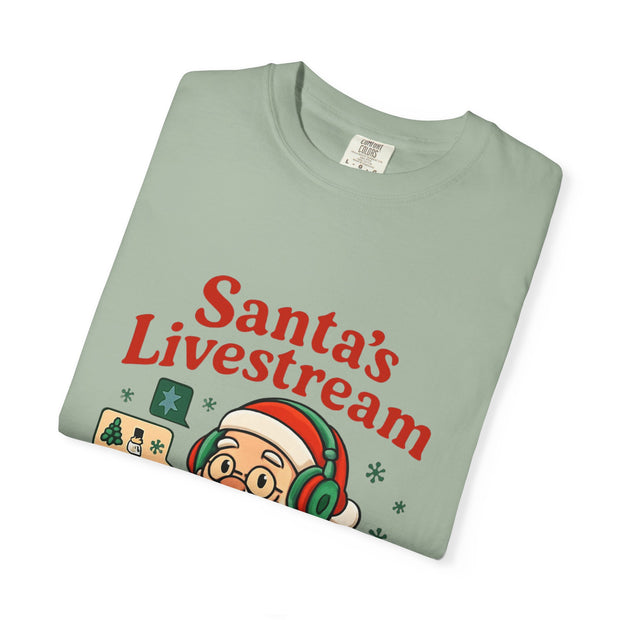 'Santa Livestream: Join the Fun! ' T-Shirt