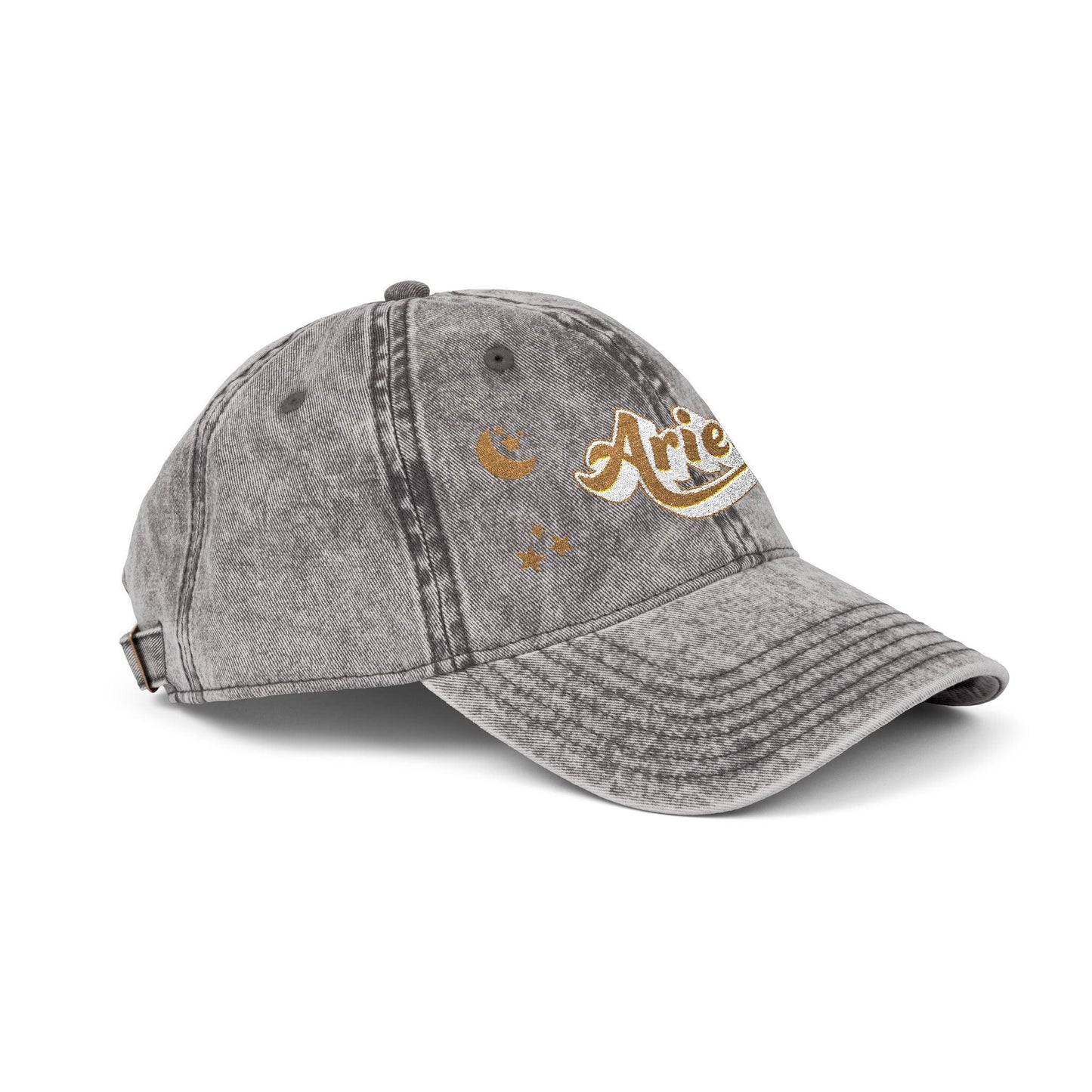 'Aries' Vintage Embroidered Cap