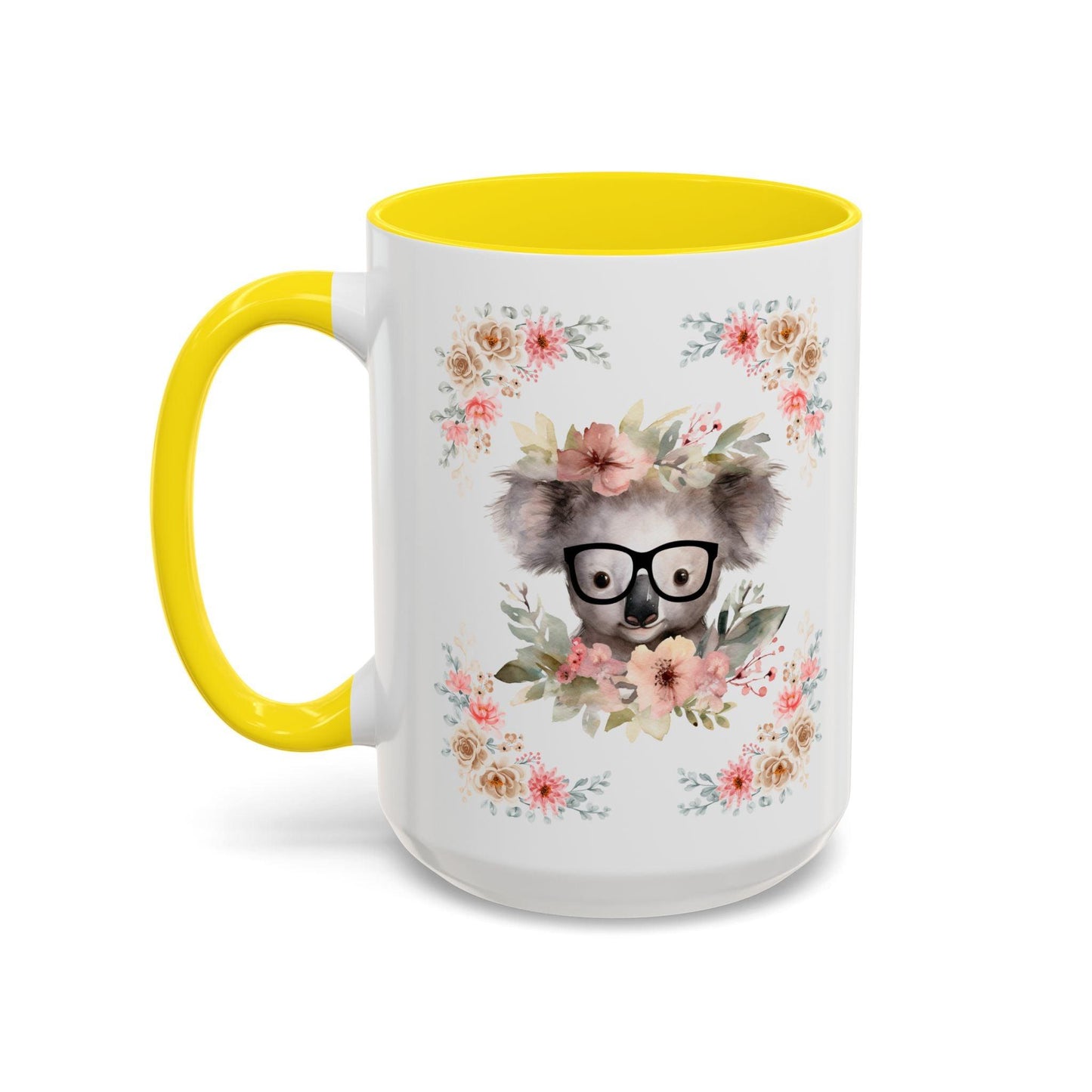 Geeky Goddess Koala Accent Coffee Mug