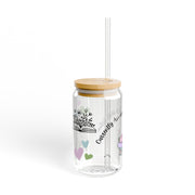 'Currently Avoiding Reality With Fiction' Sipper Glass