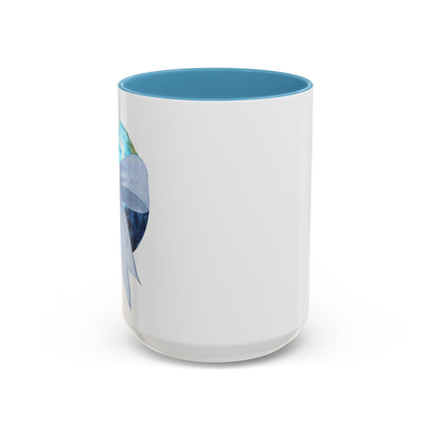 Earth Wrapped In A Bow Accent Coffee Mug