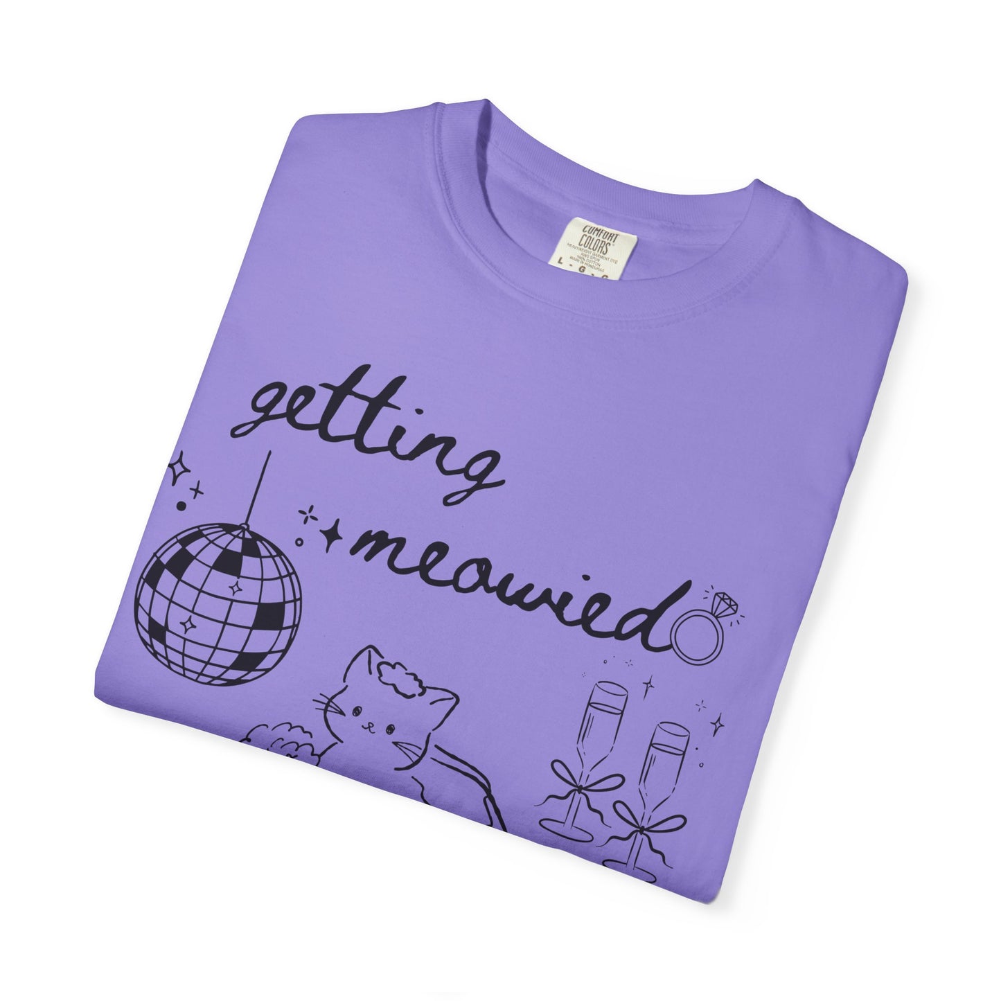 Getting Meowied Bachelorette Shirt Cat Bachelorette Shirt Cat Themed Bach Party Shirts Cat Lovers Wedding Shirts Cat Bridal Party Tees
