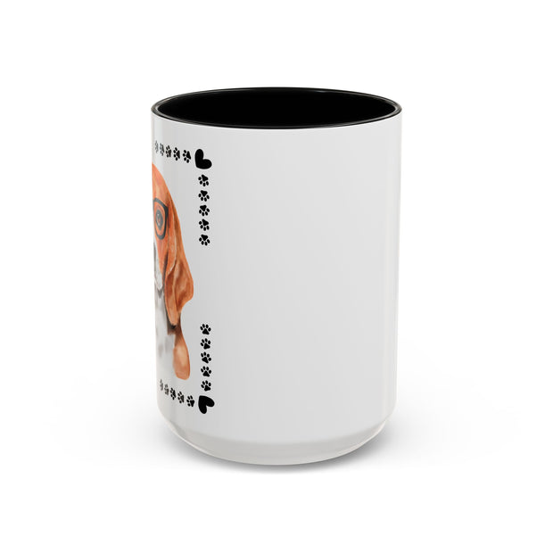 Geeky Good Beagle Accent Coffee Mug