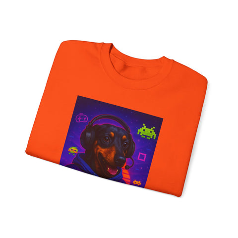 Gaming Dog Crewneck Sweatshirt - Perfect Gift for Gamers, Cozy Unisex Sweatshirt, Video Game Apparel, Animal Lover Gift, Casual Hoodie [...]