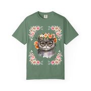 Geeky Goddess Gray Cat Unisex T-Shirt