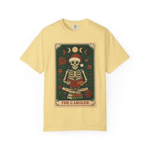 'The Caroler' Tarot Card T-Shirt