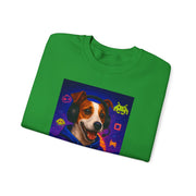 Gaming Jack Russell Controller sweatshirt | Retro Arcade Gamer Puppy Graphic
