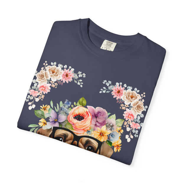 Geeky Goddess Pug Unisex T-Shirt