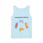 'Energy Drink Activated' Gamer Unisex Tank Top