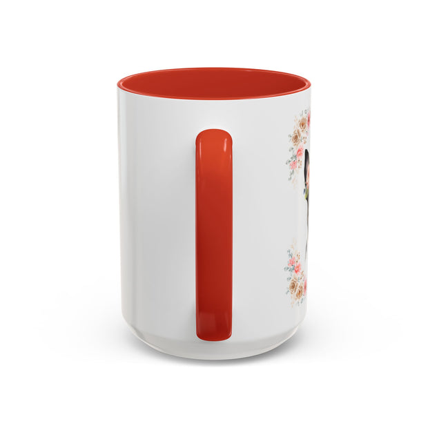 Geeky Goddess French Bulldog Accent Coffee Mug