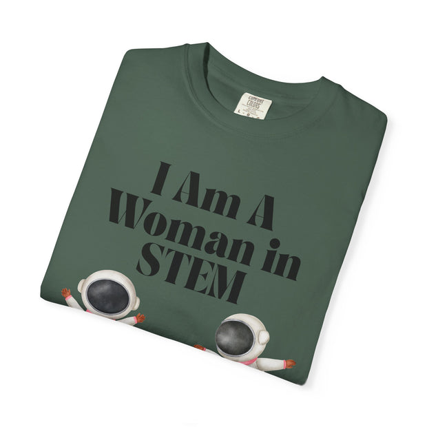 'I Am A Woman In STEM' Astronaut T-Shirt