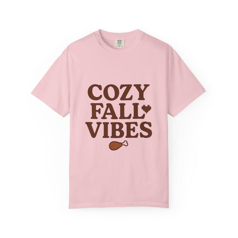Cozy Fall Vibes T-shirt, Autumn Style Tee, Unisex Shirt for Casual Wear, Thanksgiving Apparel, Comfortable Everyday Outfits