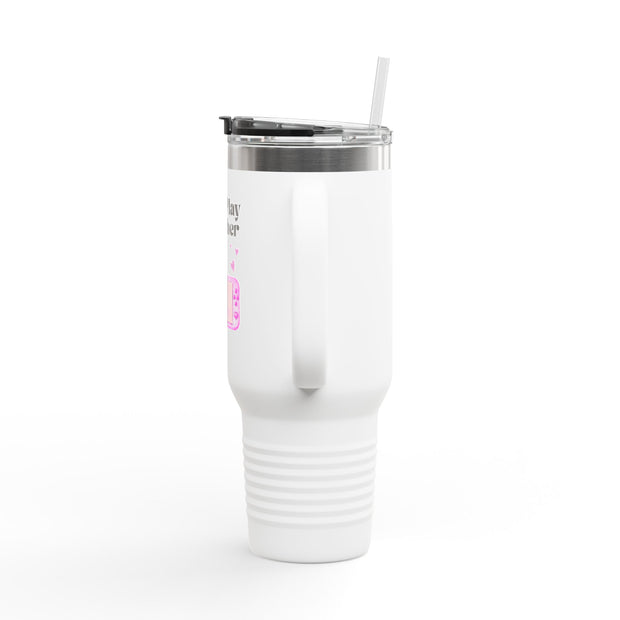 'Let's Play Together' Insulated Travel Mug, 40oz