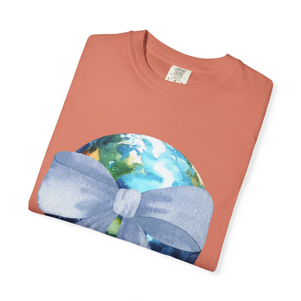 Earth Wrapped In A Bow Unisex T-Shirt