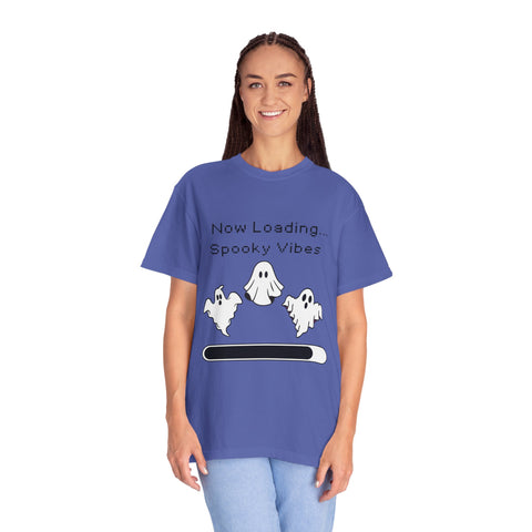 'Now Loading...Spooky Vibes' Unisex T-Shirt