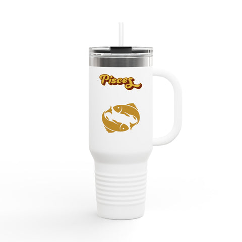 'Pisces' Insulated Travel Mug, 40oz