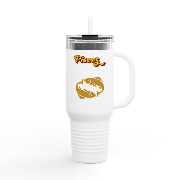 'Pisces' Insulated Travel Mug, 40oz