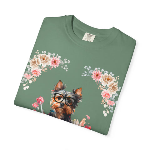 Geeky Goddess Yorkie Unisex T-Shirt